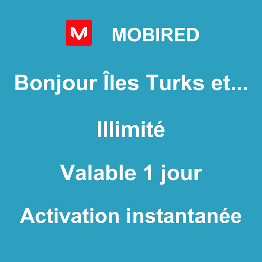 esim-iles-turks-et-caiques-voyage-illimite-1-jour-mobired-mobitravelers