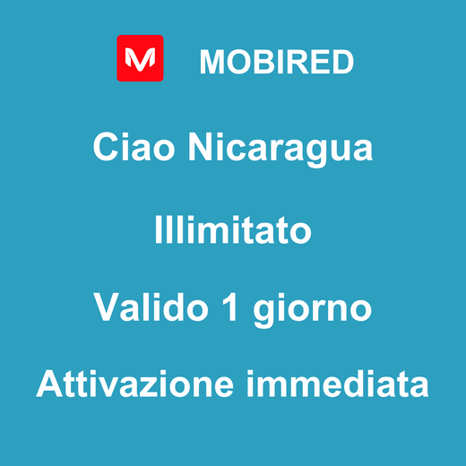esim-nicaragua-viaggio-illimitato-1-giorno-mobired-mobitravelers