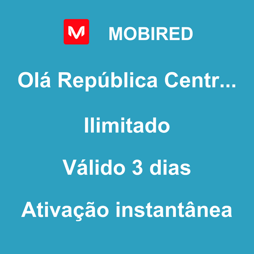 esim-republica-centro-africana-viagem-ilimitado-3-dias-mobired-mobitravelers