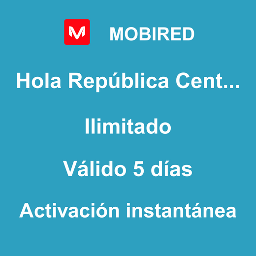 esim-republica-centroafricana-viaje-ilimitado-5-dias-mobired-mobitravelers