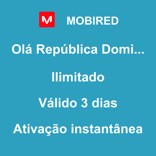 esim-republica-dominicana-viagem-ilimitado-3-dias-mobired-mobitravelers