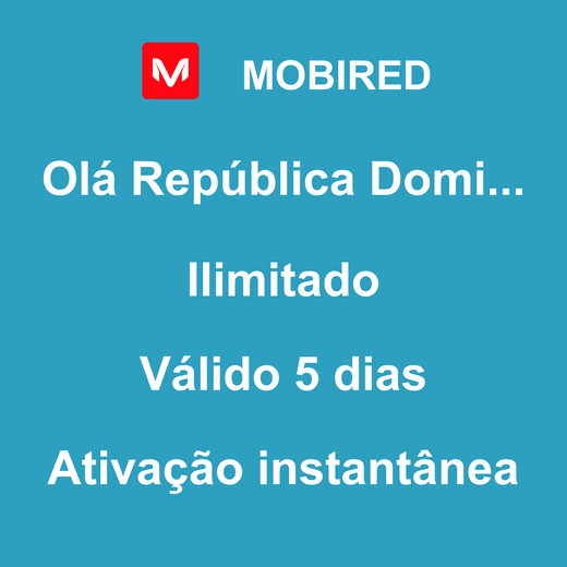esim-republica-dominicana-viagem-ilimitado-5-dias-mobired-mobitravelers